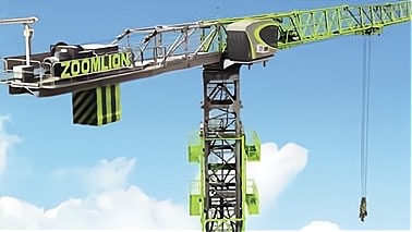 Used flat top tower crane