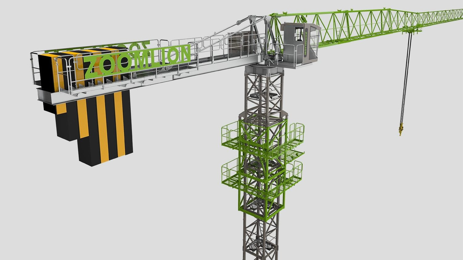 Zoomlion tower crane WA7025-10